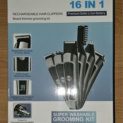 New Hair Clippers Grooming Trimmer Set 