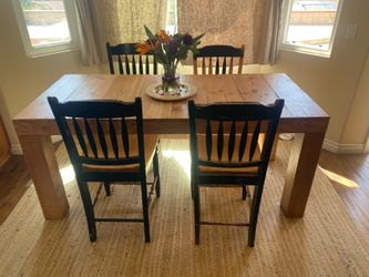 Wood table