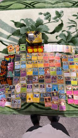 Pikachu & Other 100+ Pokemon Cards & Items