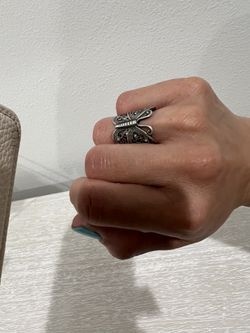 925 Silver Butterfly Ring