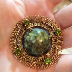 Vintage Brooch Made In Austria 