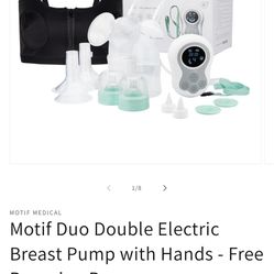Motif Duo Breast Pump And Accessories 