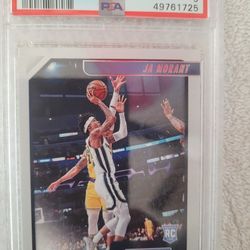 2019 PANINI CHRONICLES " JA MORANT " # 84 PSA 9
