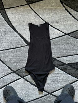 black bodysuit
