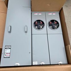 WPK4212 -400A 2 Gang Meter Panel