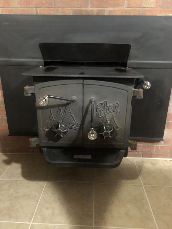 Fisher wood burning stove double door for Sale in Spokane, WA OfferUp