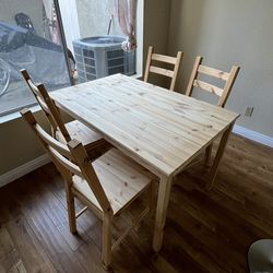 Dining Table and Chairs