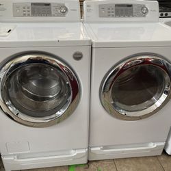 LG Front Loader Set Washer And Dryer M 