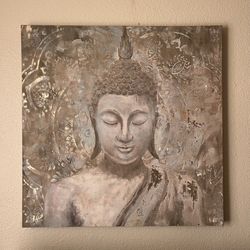 Buddha Canvas Wall Decor 