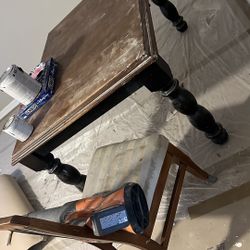 Wooden Dinner Table 