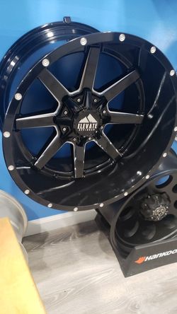 20x12 Force f13 wheels with 33s or 35s (We finance up to 12 months no interest no money down)