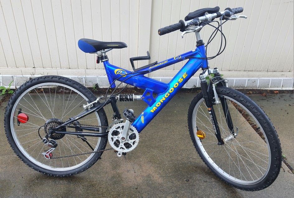 Bike Mongoose 26", D500, Made In Taiwan, Blue,