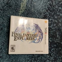 Nintendo 3ds Final Fantasy Explorers Game 