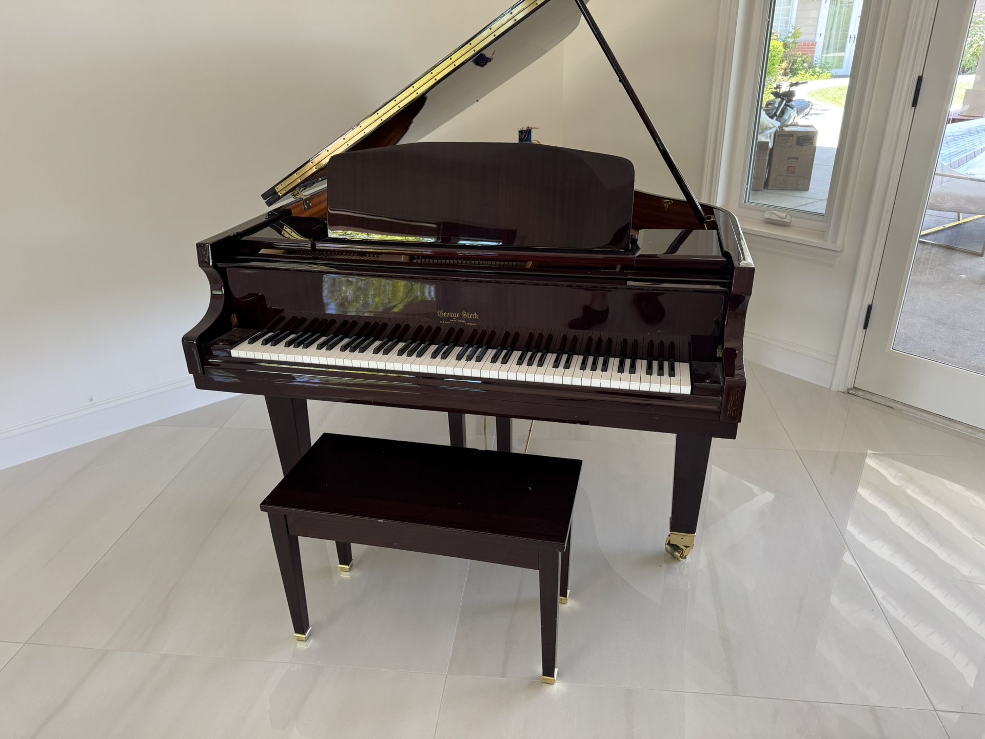 George Steck Grand Piano Gs-87