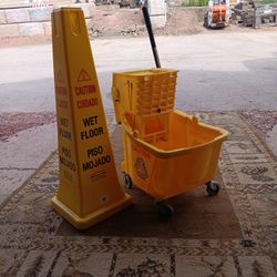 Cone  & Mop Bucket