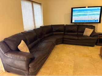 Free! Sectional sofa Natuzzi Italian letter