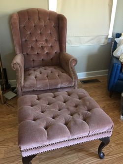 Chair & ottoman