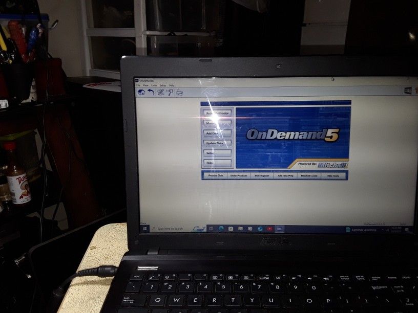 ASUS Laptop Intel i5 Screen 15'6 Inch Programs For Mechanics Mitchell on Demand5 2015 And AllData 2014 MS-Office