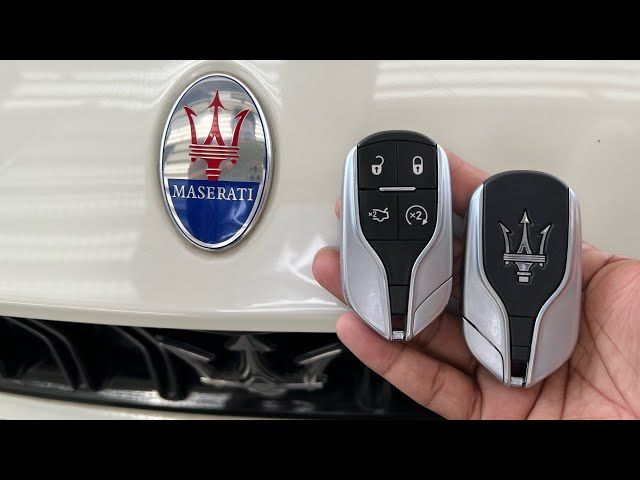 Maserati new key fob maserati granturismo key maserati ghibli key maserati key