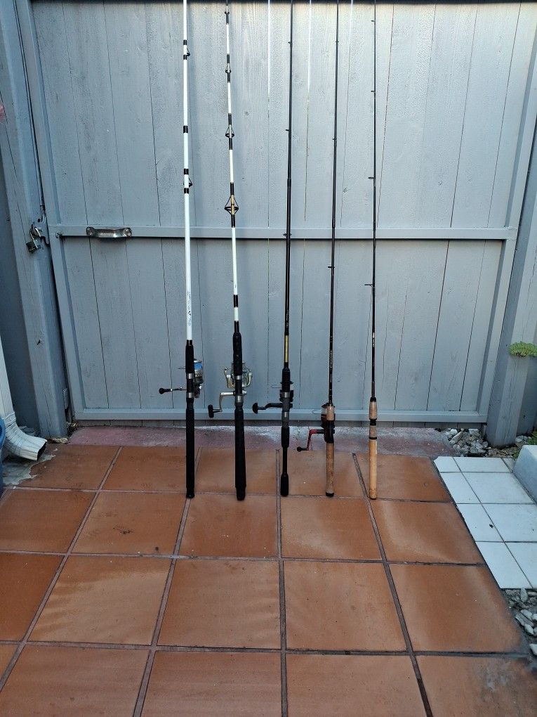 Fishing Rod. Baras De Pesca