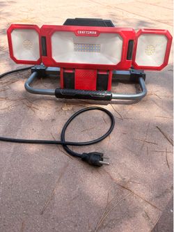 CRAFTSMAN 3000 -Lumens LED Plug-in Portable Work Light