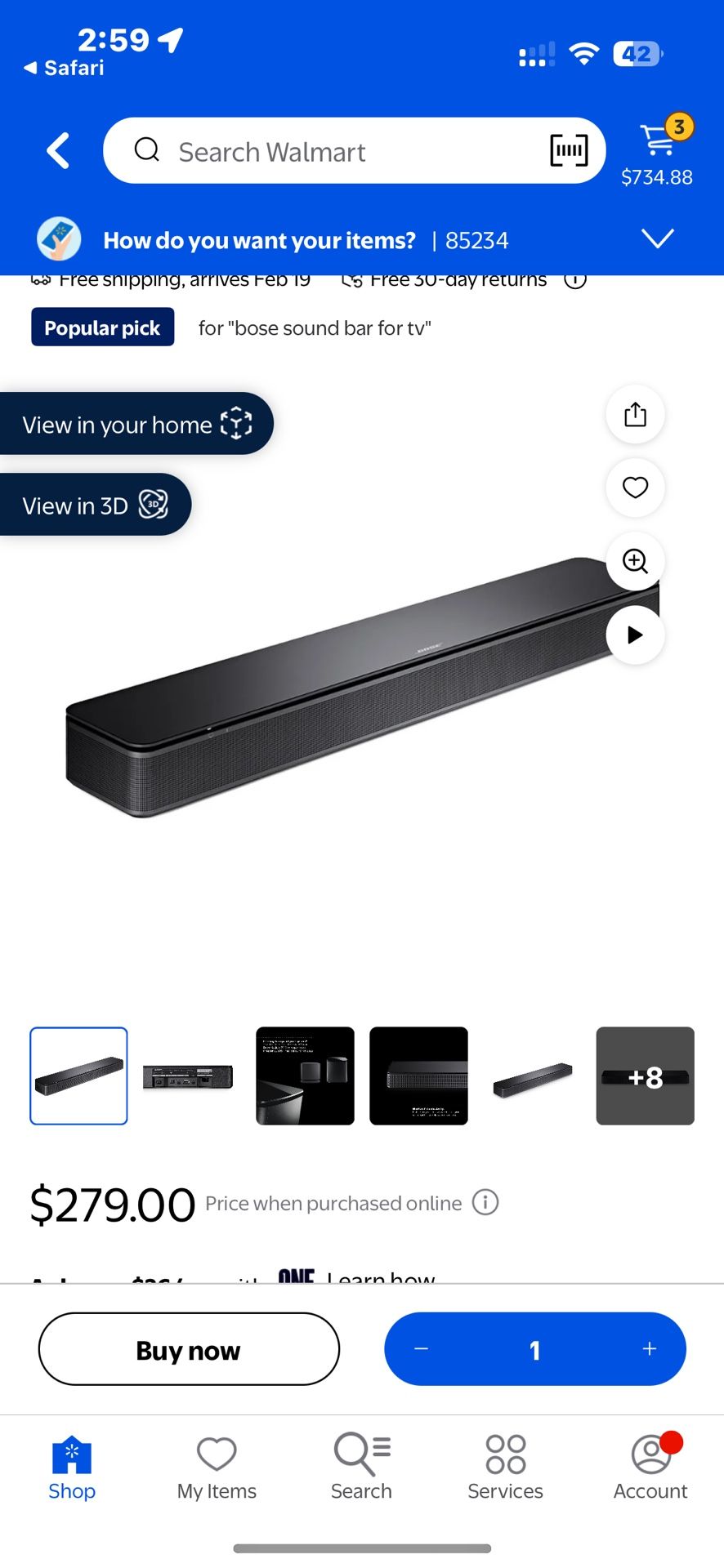 Bose Soundbar/Bluetooth Speaker