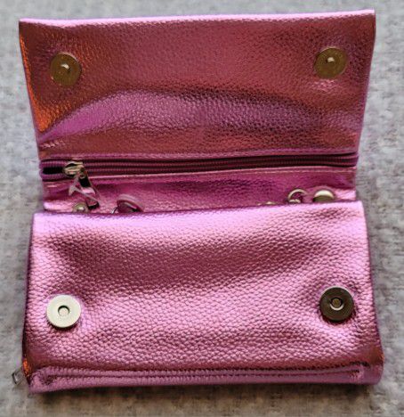 Womans  Pink Clutch 