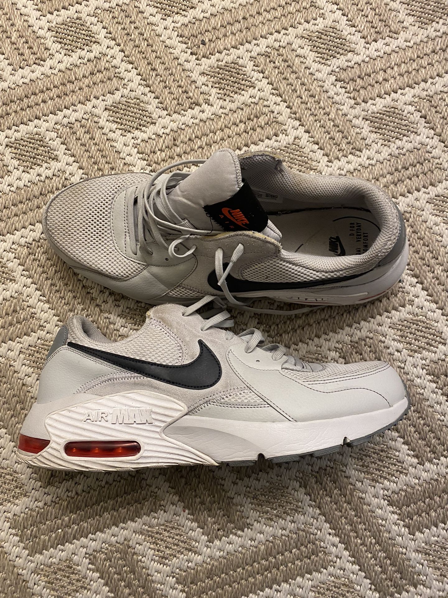 NIKE Mens Shoes Air Max Excee CD4165 004 Sneakers Concrete Gray Sz 13