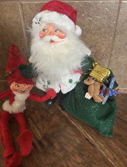 Annalee Santa And Elf