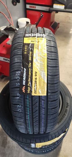 4 205 55 16 headway tires new free installation