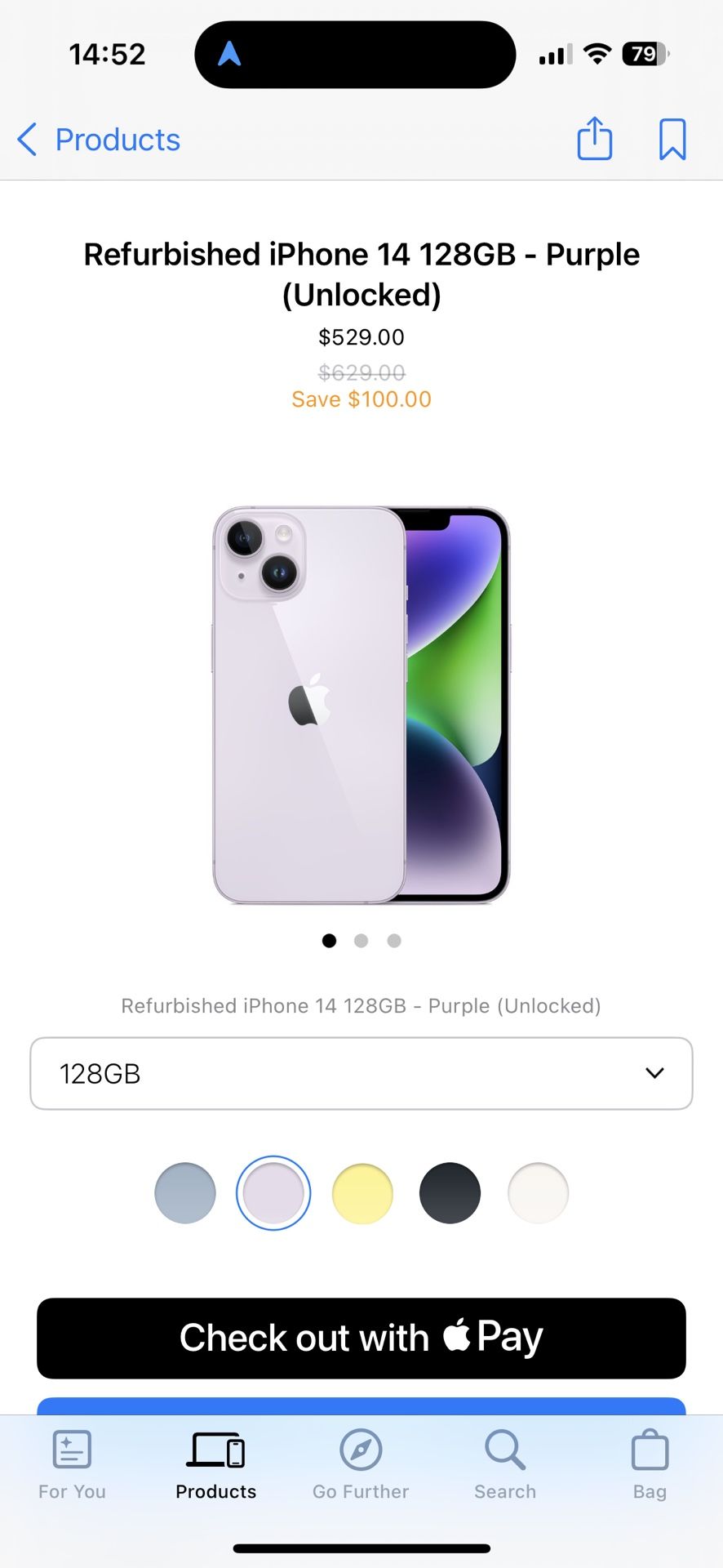 iPhone 14 128g