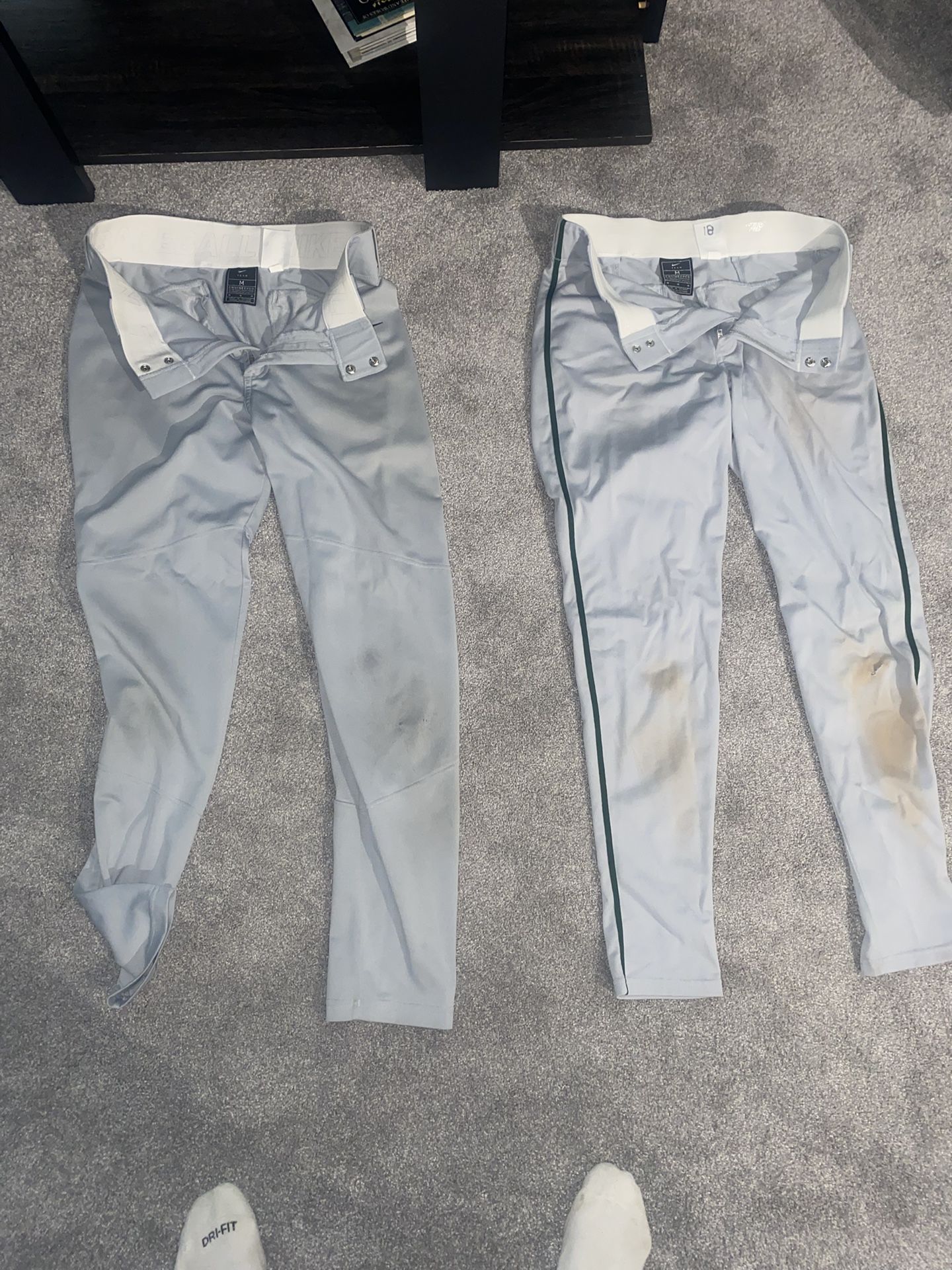 Grey Baseball Men’s Pants