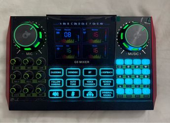 G9 sound card mixer