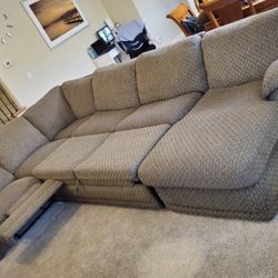 Sectional Sleeper Recliner Sofa