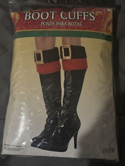 Boot Cuffs  Christmas 