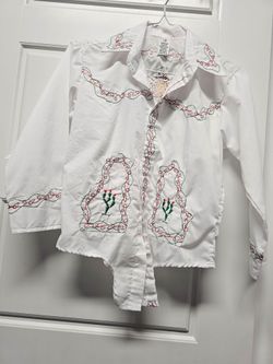 Embroidered charro day shirt