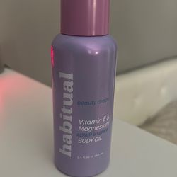 Body oil  (habitual)