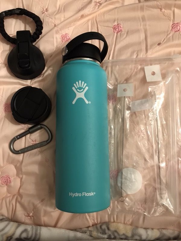 Hydro Flask 40 Oz Wide Mouth With Flex Cap (black) for Sale in Bakersfield,  CA - OfferUp