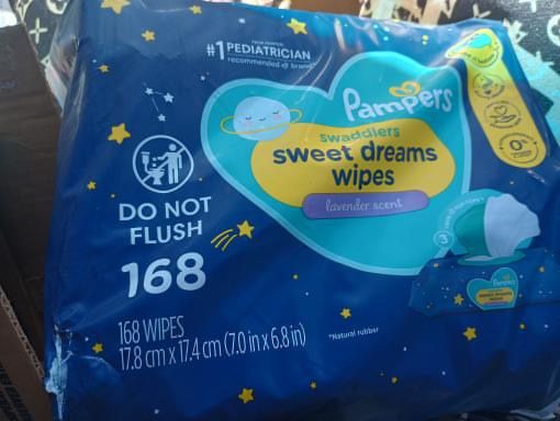 Pampers Wipes 168 Count