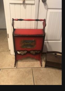 Sewing / magazine Box. 