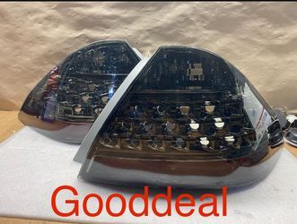 OT155 Fit 06-07 Sedan Honda Accord Smoked Lens Taillight Pair 