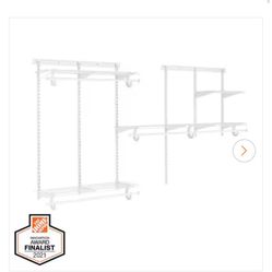 SaleSumo Everbilt 7 ft. - 10 ft. Regular Duty Closet Organizer Kit