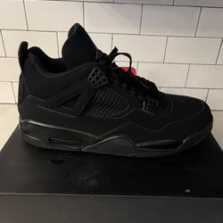 Men’s Jordan Retro 4 Black Cat Size 14.
