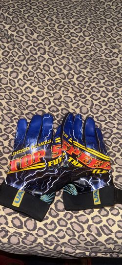 Under Armour UA Blur Limited Top Speed Full Throttle Football Gloves