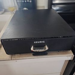 Keurig cup  storage shelf and drawer