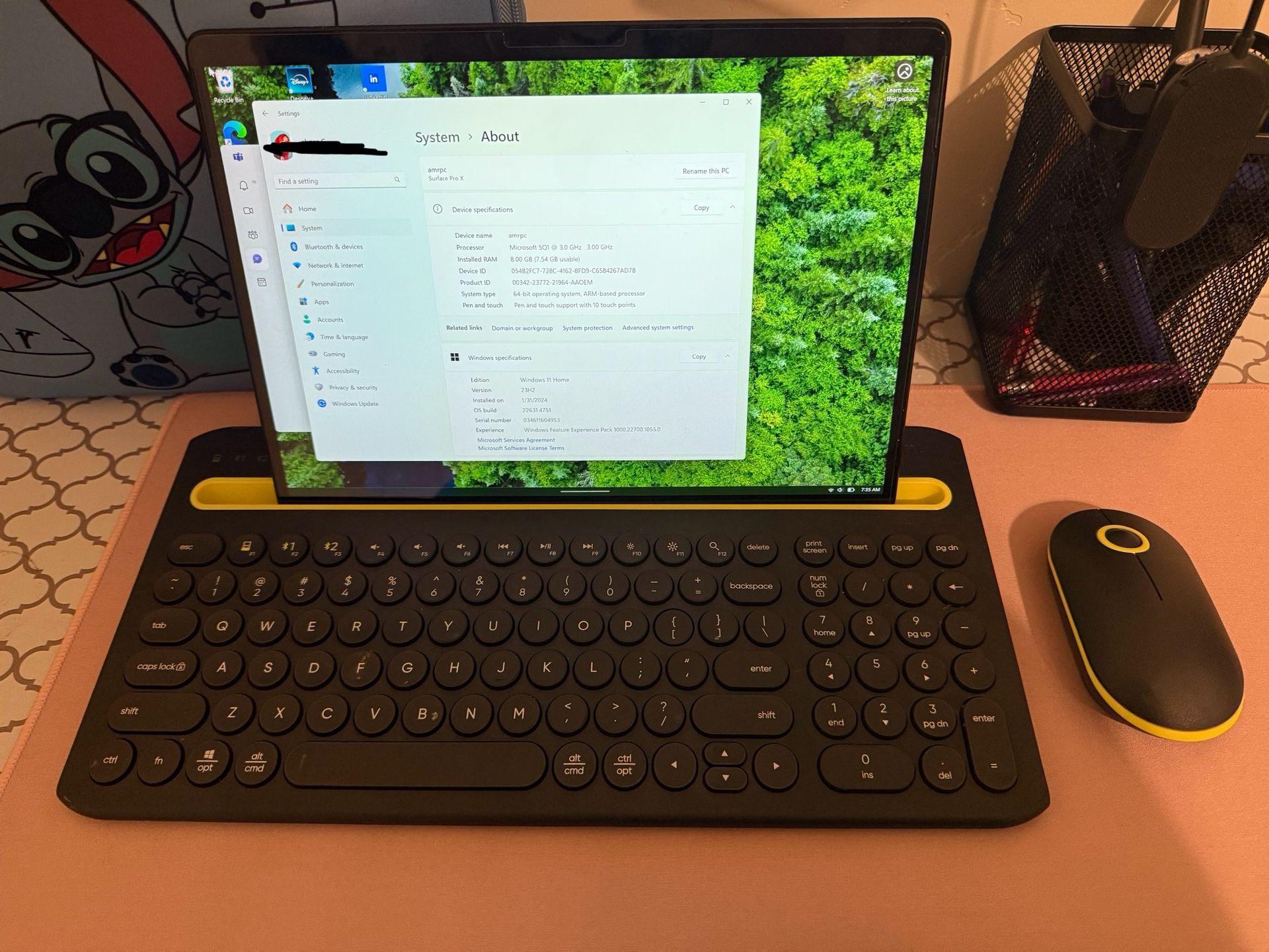 Microsoft Surface Pro X