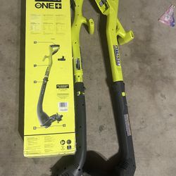 RYOBI ONE+ 18V 10 in. Cordless Battery String Trimmer/Edger (Tool Only) - Selling 2 Together 