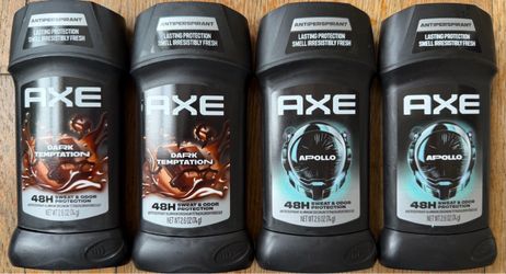 NEW Axe Premium Antiperspirant & Deodorant - $4 Each or 4/$14 Available: (2) Apollo (2) Dark Temptation
