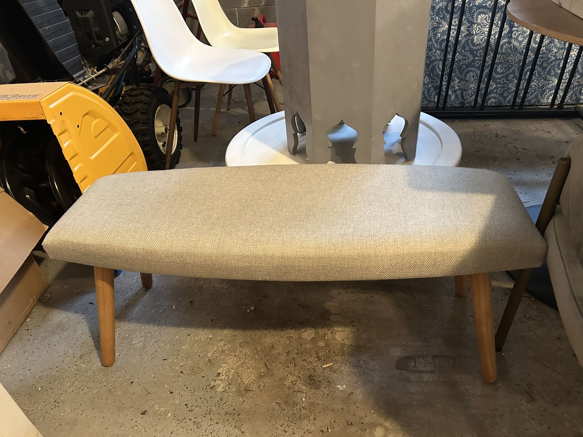 Grey Bench