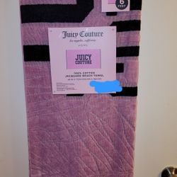 Juicy Couture 6ft Beach Towels 